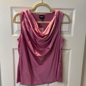 INC International Concepts Women's Rose Sleeveless Blouse